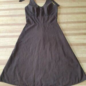 Reitmans Woman size 7 brown summer dress